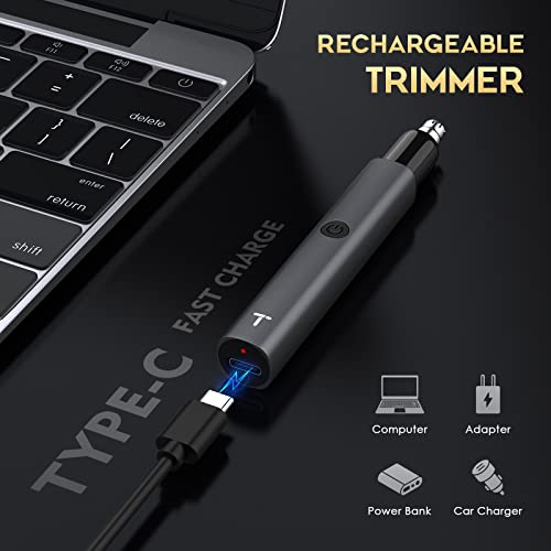 TIFOR 8,000 RPM Nose Hair Trimmer for Men - Electric Nose Hair Tri...