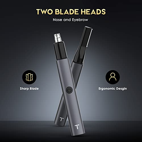 TIFOR 8,000 RPM Nose Hair Trimmer for Men - Electric Nose Hair Tri...