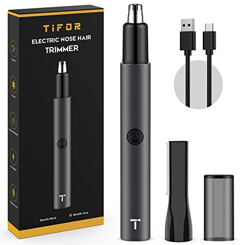 TIFOR 8,000 RPM Nose Hair Trimmer for Men - Electric Nose Hair Tri...