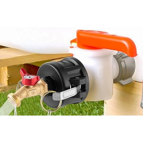 Tigbear IBC Tote Adapter, 2’’ Cam Lock Adapter for IBC Tote Tank ...
