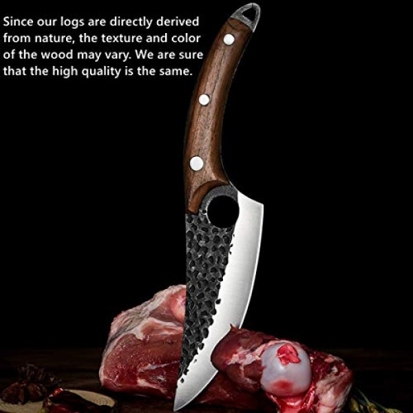 Boning Knives with Sheath and Gift Box Hand Forged Butcher Knife F...