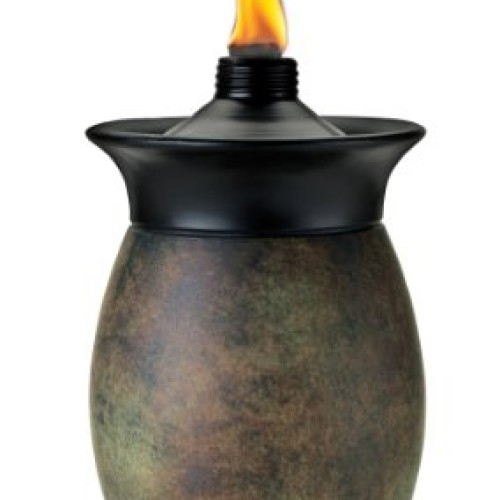 TIKI Brand 64-inch Resin Jar TIKI Torch 4-in-1 Stone Color