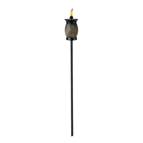 TIKI Brand 64-inch Resin Jar TIKI Torch 4-in-1 Stone Color