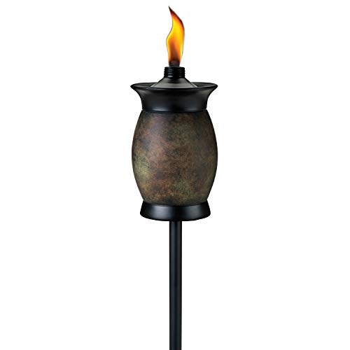 TIKI Brand 64-inch Resin Jar TIKI Torch 4-in-1 Stone Color