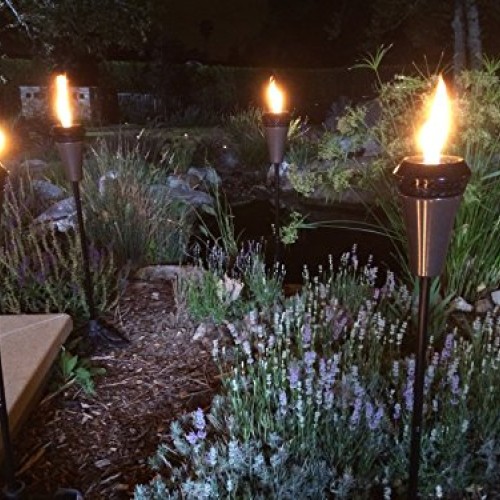 TIKI Brand 66-Inch Island King Large Flame Torch, metal Finish