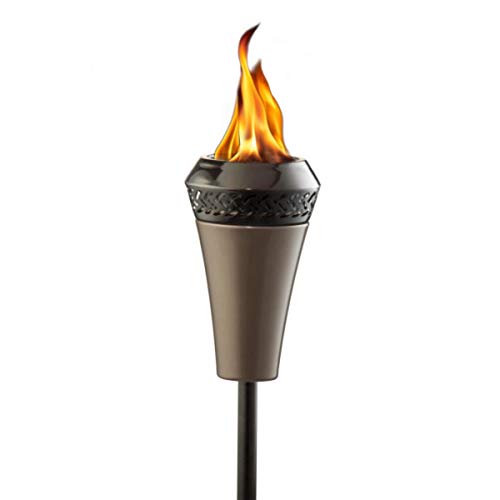 TIKI Brand 66-Inch Island King Large Flame Torch, metal Finish