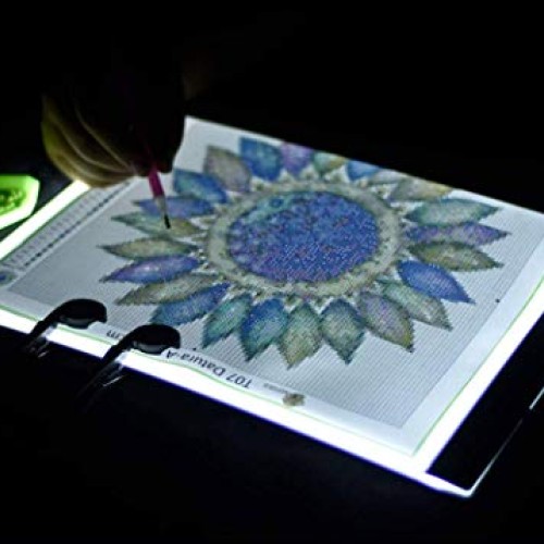 A4 Ultra-Thin Portable LED Light Box Tracer USB Power LED Artcraft...
