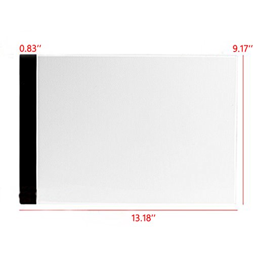 A4 Ultra-Thin Portable LED Light Box Tracer USB Power LED Artcraft...