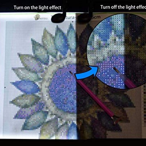 A4 Ultra-Thin Portable LED Light Box Tracer USB Power LED Artcraft...