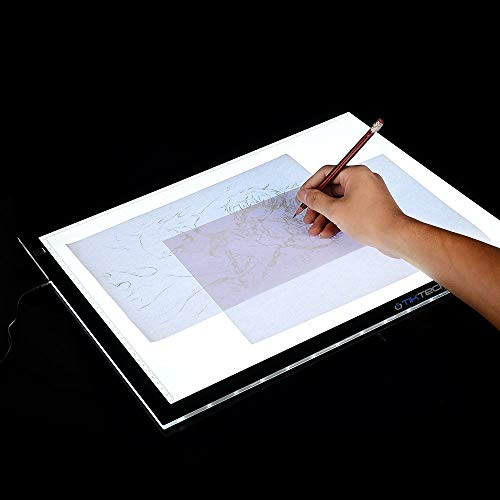 Tikteck A4 Ultra-thin Portable LED Light Box Tracer USB Power Cabl...