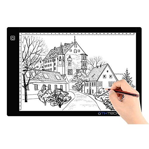 Tikteck A4 Ultra-thin Portable LED Light Box Tracer USB Power Cabl...