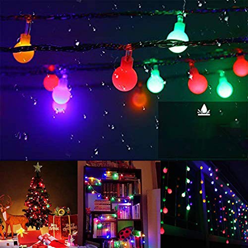TIM-LI Led Globe String Lights - 16.4Ft USB Plug Waterproof Fairy ...
