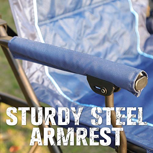 TIMBER RIDGE Oversized Folding Camping Chair Heavy Duty for Adults...