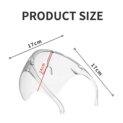 Face_Shield With Anti-fog And Anti-Scratch Coatings,Comfortable,Re...