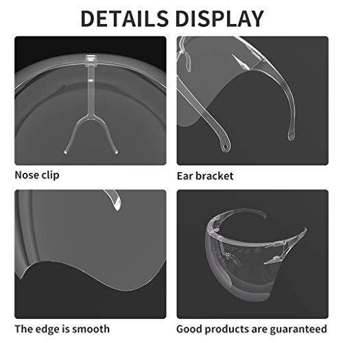 Face_Shield With Anti-fog And Anti-Scratch Coatings,Comfortable,Re...