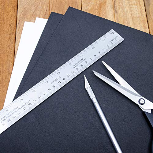 Time 4 Crafts 12-Piece Craft EVA Foam Sheets, 9 x 12 inches, Black