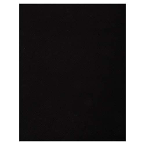 Time 4 Crafts 12-Piece Craft EVA Foam Sheets, 9 x 12 inches, Black