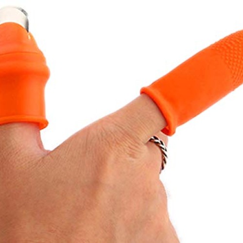 Fruit and Vegetable Picking Potted Plants Trim Silicone Thumb Knif...