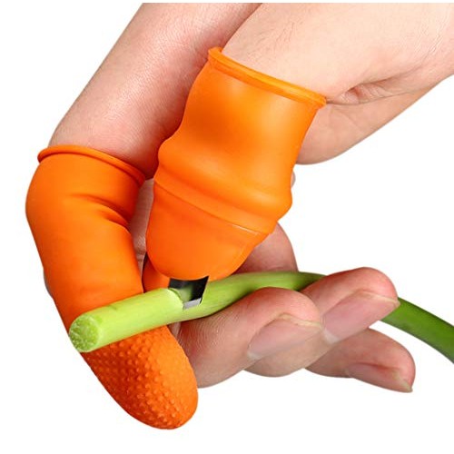 Fruit and Vegetable Picking Potted Plants Trim Silicone Thumb Knif...