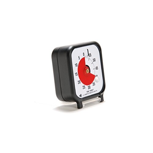 Time Timer Original 3 Inch Charcoal; 60 Minute Visual Analog Timer