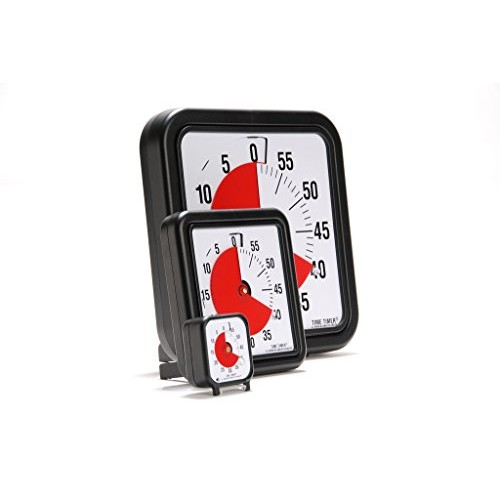 Time Timer Original 3 Inch Charcoal; 60 Minute Visual Analog Timer