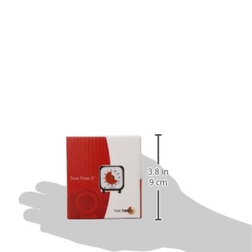 Time Timer Original 3 Inch Charcoal; 60 Minute Visual Analog Timer