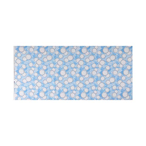 Timeless Treasures Volleyballs Blue Fabric by the Yard