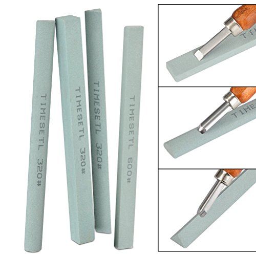 TIMESETL 17Pack Small Wood Carving Set, 12pcs Wood Carving Tools S...