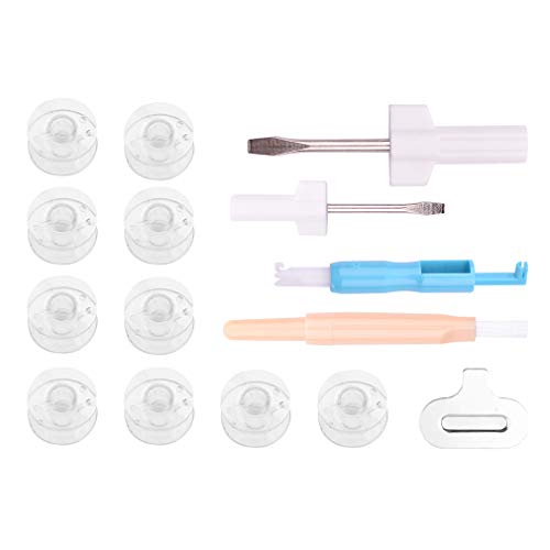 Timetries 15pcs Set Sewing Machine Sewing Screwdriver Sewing Threa...