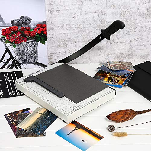 Paper Trimmer, A4 Paper Cutter, Heavy Duty Photo Guillotine Paper ...