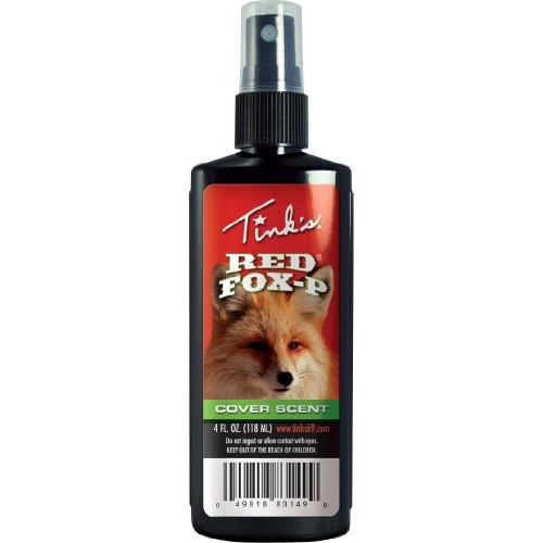 TINKS Red Fox-P Power Cover Scent | 4 Oz Spray Bottle | Hunting A...
