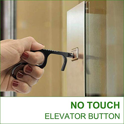 No Touch Door Opener Tool 4 Pack Touchless Keychain Hand Tools wit...