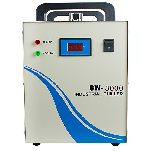 Tinsay 9L Industrial Water Chiller CW-3000 for CNC/Laser Engraver ...