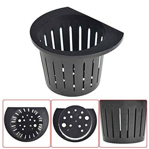 TINVHY 7Pack Pink Self-Watering Plant Flower Pot Wall Hanging Plas...