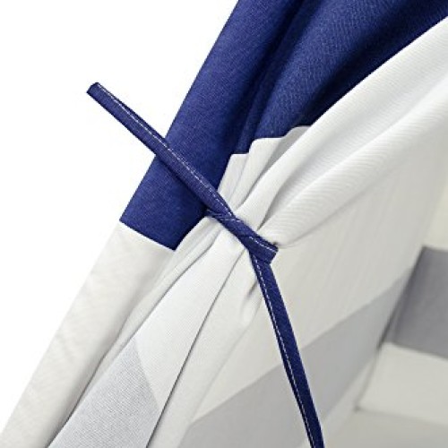 Tiny Hideaways Premium, Deluxe Kids Teepee Tent with Thick Canvas ...