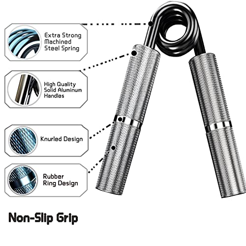 TIT COOPOPE 7Pack Hand Grip and Wrist Strengthener - Resistance fr...