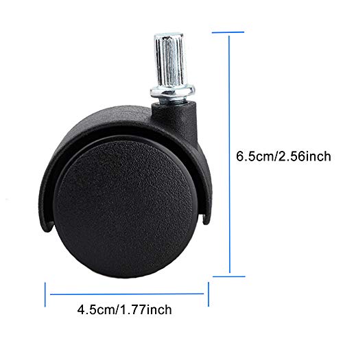 2 Pack Plant Caddy, Round Potted Plant Stand on Wheels, Heavy Duty...