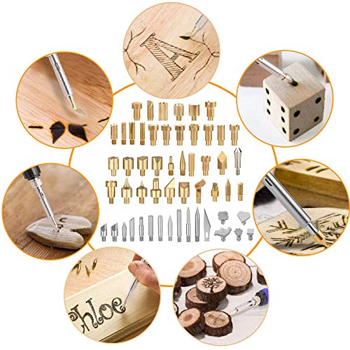 TiTa-Dong 65 Pcs Wood Burning Kits,Professional Carving/Embossing/...