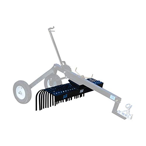 Titan Attachments Landscape Rake 4 Transformer Tow Frame 24 Tines...