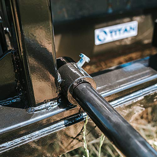 Titan Attachments Pallet Fork Hay Frame Attachment Rack Receiver H...