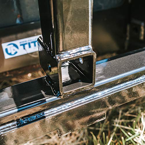 Titan Attachments Pallet Fork Hay Frame Attachment Rack Receiver H...