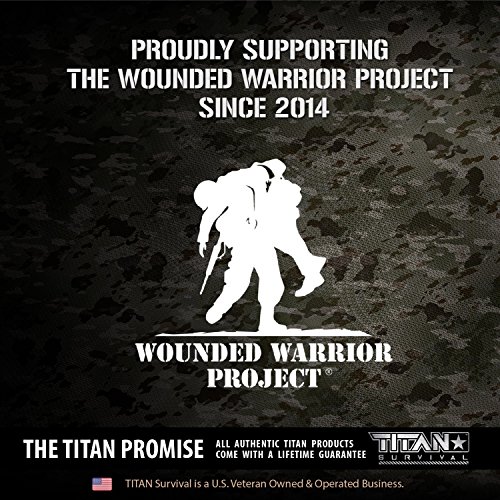 Titan SurvivorCord | DRAGONSCALE | 103 Feet | Patented Military Ty...