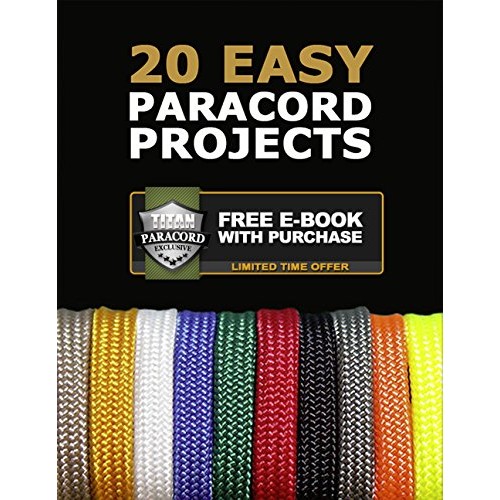 Titan SurvivorCord | DRAGONSCALE | 103 Feet | Patented Military Ty...