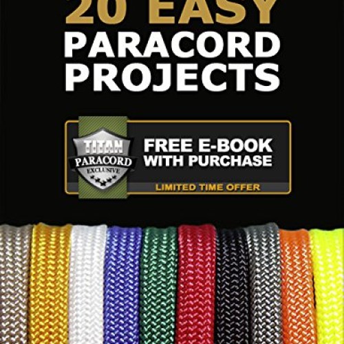 Titan SurvivorCord | DRAGONSCALE | 103 Feet | Patented Military Ty...