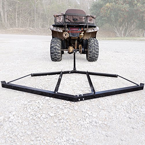 Titan Ramps Tow Behind Drag Harrow for ATV, UTV, and Garden Tracto...