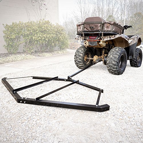 Titan Ramps Tow Behind Drag Harrow for ATV, UTV, and Garden Tracto...