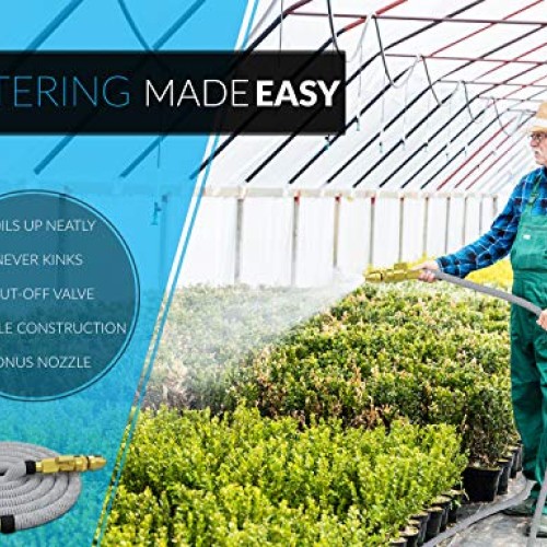 TITAN 150FT Garden Hose - All New Expandable Water Hose with Dual ...