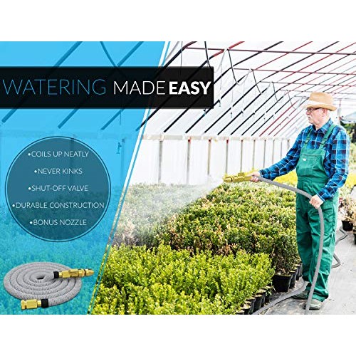 TITAN 150FT Garden Hose - All New Expandable Water Hose with Dual ...