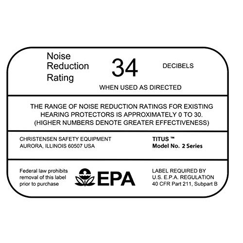 Titus 2 Series - 34 NRR Slim-Line Hearing Protection & G26 Competi...