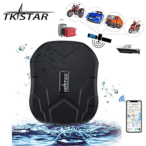 TKSTAR GPS Tracker, GPS Tracker for Vehicles Waterproof Tracking D...